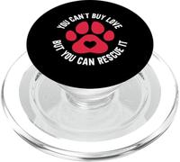 Non puoi comprare l'amore ma puoi salvarlo - Rifugio per animali PopSockets PopGrip per MagSafe
