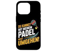 Non puoi farlo con il mio padel nei dintorni! Custodia per iPhone 16 Pro