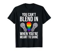 non puoi fonderti quando sei destinato a brillare LGBT Pride Maglietta