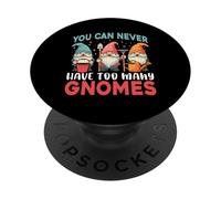 Non puoi mai avere troppi gnomi PopSockets PopGrip Adesivo