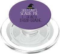 NON PUOI SCARE ME Insegno Meme di Halloween di terza elementare PopSockets PopGrip per MagSafe