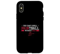 Non puoi scrivere paintball senza dolore per i giocatori di paintball Custodia per iPhone X/XS