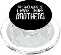 Non puoi spaventarmi, ho tre fratelli che si abbinano in modo divertente PopSockets PopGrip per MagSafe