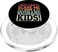 Non puoi spaventarmi, ho un marito figlio matrimonio sposato PopSockets PopGrip per MagSafe