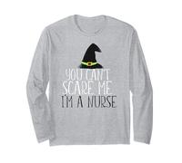 Non puoi spaventarmi, Sono Un Infermiere Divertente Halloween Meme Maglia a Manica