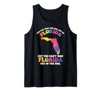 Non puoi togliere la Florida dalla ragazza per le vacanze Tie Dye Canotta