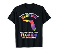 Non puoi togliere la Florida dalla ragazza per le vacanze Tie Dye Maglietta