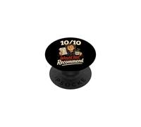 Non raccomanderei 10/10 Design divertente PopSockets PopGrip Adesivo