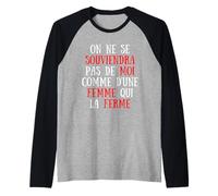 Non ricorderemo Me Come Una Donna Che la chiude Maglia con Maniche Raglan