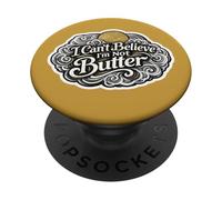 Non riesco a credere di non essere una tipografia al burro PopSockets PopGrip Adesivo