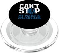 Non Riesco A Fermare Il Orologio È In Esecuzione Correre PopSockets PopGrip per MagSafe