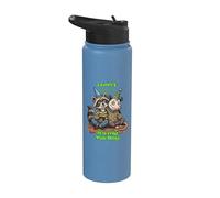 Non riesco a mantenere la calma è il mio sì Stainless Steel Insulated Water Bottle