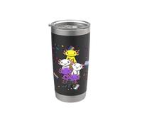 Non Riesco A Nascondere Il Mio Orgoglio Axolotl Non Binario Bicchiere termico in acciaio inox doppia parete