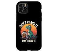 Non riesco a raggiungerlo non ne ho bisogno - T Rex Cookie Joke Custodia per iPhone 11 Pro