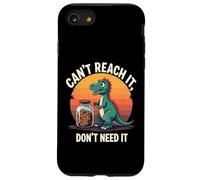 Non riesco a raggiungerlo non ne ho bisogno - T Rex Cookie Joke Custodia per iPhone SE (2020) / 7/8