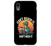 Non riesco a raggiungerlo non ne ho bisogno - T Rex Cookie Joke Custodia per iPhone XR