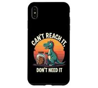 Non riesco a raggiungerlo non ne ho bisogno - T Rex Cookie Joke Custodia per iPhone XS Max