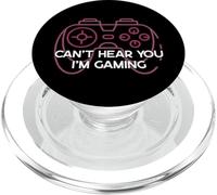 Non riesco a sentirti Im Gaming Introverso Gamer Antisocial PopSockets PopGrip per MagSafe