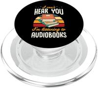 Non riesco a sentirti, sto ascoltando audiolibri Stile retrò PopSockets PopGrip per MagSafe