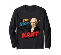 Non riesco a Smettere di philosphpzing Ma io Kant Maglia a Manica