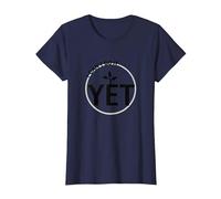 Non riesco Ancora a Farlo Potere di Crescita Mindset Motivazionale Maglietta, Donna, Navy, XL