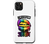 Non riesco nemmeno a pensare dritto LGBTQIA+ Divertimento Uomini Donne Ragazzo Ragazza Custodia per iPhone 11 Pro Max
