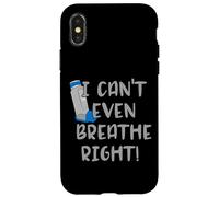 Non riesco nemmeno a respirare l'inalatore giusto per l'asma Custodia per iPhone X/XS