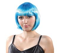 Non riguarda, 159839-Accessorio per Travestimento, Parrucca da Cabaret, Colori Assortiti