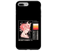 Non rispettare Cyberpunk Anime Dissidente di libertà di parola Custodia per iPhone 7 Plus/8 Plus