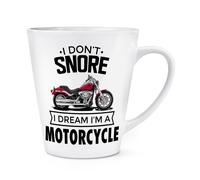 Non Ronco, Sogno Di Essere Una Moto Tazza Da Latte Da 12oz Per La Festa Del Papà