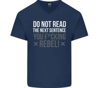 Non Rosse The Next Frase Offensiva Uomo Scollo A V Cotone T-Shirt