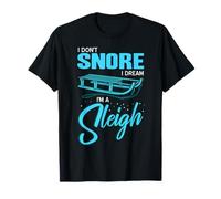 Non Russare Ma Sognare di Essere Una Slitta Divertente Maglietta