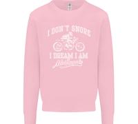 Non Russare, Sogno Di Essere Un Biker Di Moto Uomo Sweatshirt Jumper