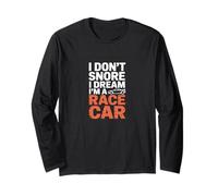 Non russare Sogno Im Un Umorismo Auto da Corsa Maglia a Manica