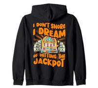 Non russo, sogno di colpire il jackpot Felpa con Cappuccio