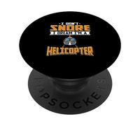 Non russo, sogno di essere un elicottero - Funny Sleep PopSockets PopGrip Adesivo