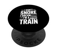 Non russo, sogno di essere un treno PopSockets PopGrip Adesivo