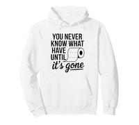 Non sai mai Cosa Hai Fino a Quando Non è Andato in Bagno Umorismo Felpa con Cappuccio