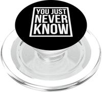 Non sai mai divertente dire umorismo PopSockets PopGrip per MagSafe