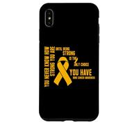 Non sai mai quanto sei forte il cancro alle ossa Custodia per iPhone XS Max