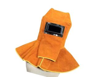 Non saldare il fronte che scherma la costruzione del cuoio Splash Proof progetta il casco di saldatura per la difesa degli occhi durante l'attrezzatura di saldatura di fusione