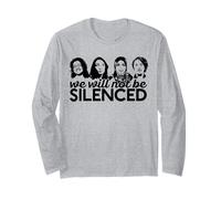Non sarà SILENZIATI The Squad Rashida AOC Omar Meme Maglia a Manica