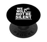 Non saremo in silenzio PopSockets PopGrip Adesivo