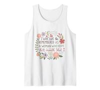 Non Sarò ricordato Come Una Donna Che ha tenuto la Bocca Chiusa Canotta