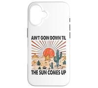 Non scenderà finché non sorge il sole Custodia per iPhone 16