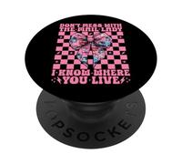 Non scherzare con il corriere postale Mail Lady PopSockets PopGrip Adesivo