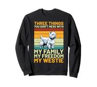 Non scherzare con Il Mio Westie | Retro Felpa