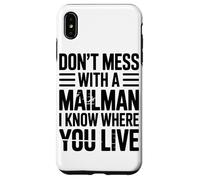 Non Scherzare Con Il Postino So Dove Vivi Mail Custodia per iPhone XS Max