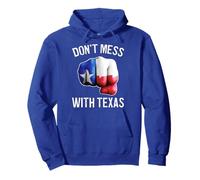 Non scherzare con Il Texas Orgoglioso Texano Longhorn Stato Lone Star Felpa con Cappuccio