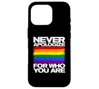 Non Scusarti Mai Per Chi Sei Rainbow Pride Lgbtq Gay Custodia per iPhone 16 Pro
